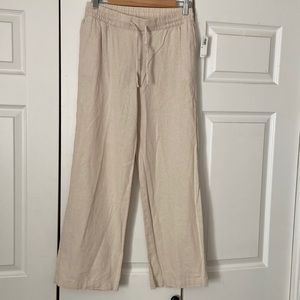 Old Navy wide leg linen pants